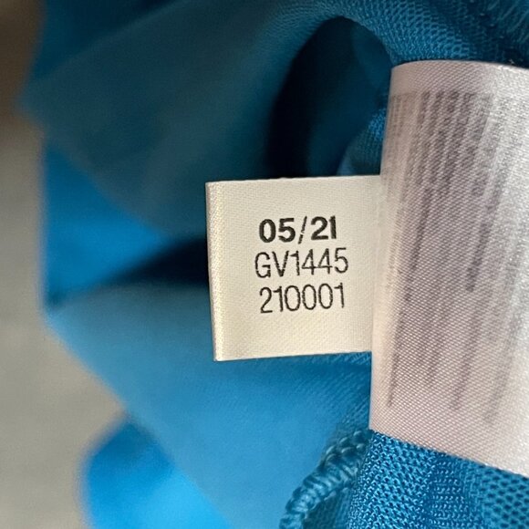 adidas Men Primegreen Colorblock Essentials UPF 1/4 Zip Pullover Stretch Blue L - Picture 13 of 13